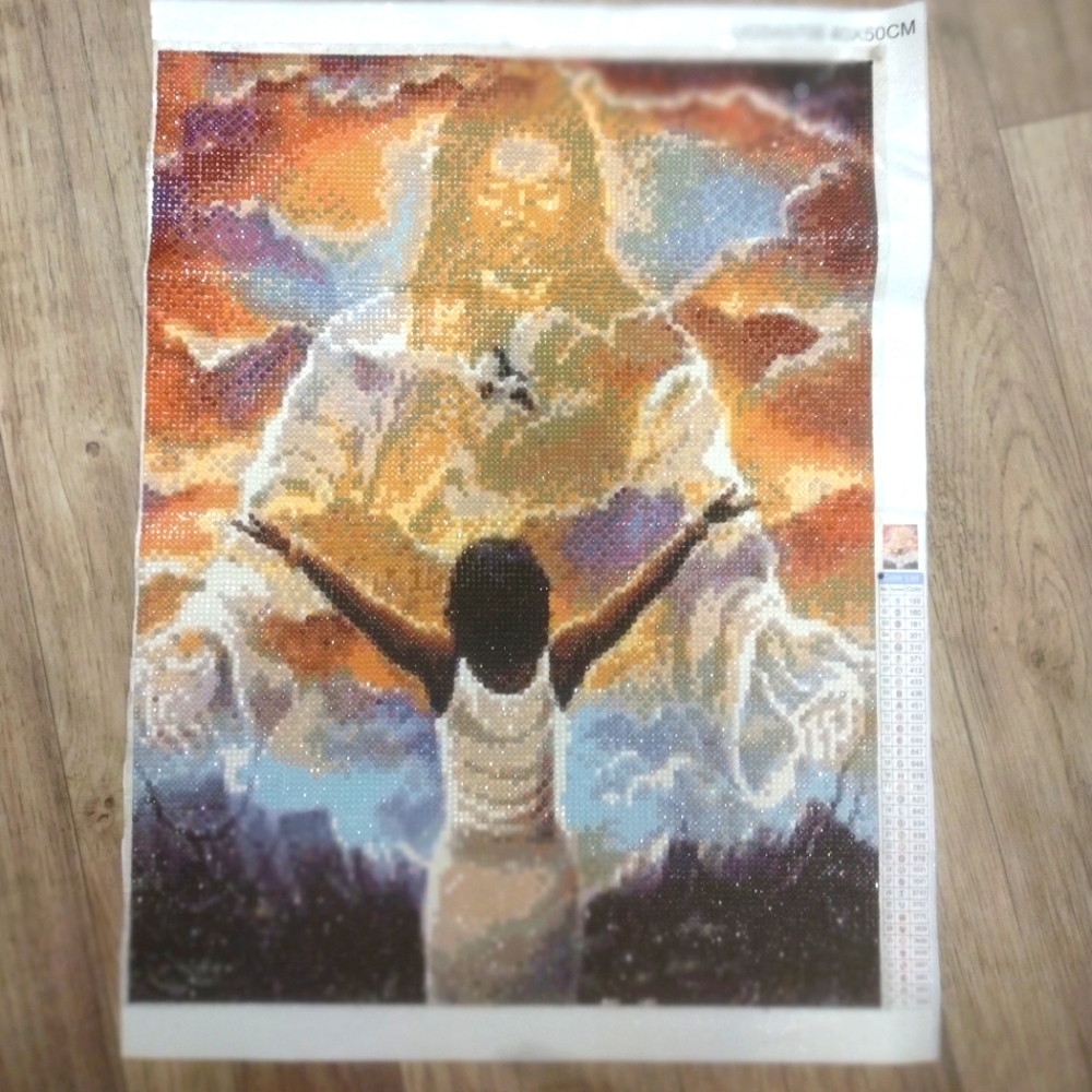 Brilliant Diamond Painting With Gloss Finish